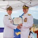 USS Asheville Holds a Change of Command