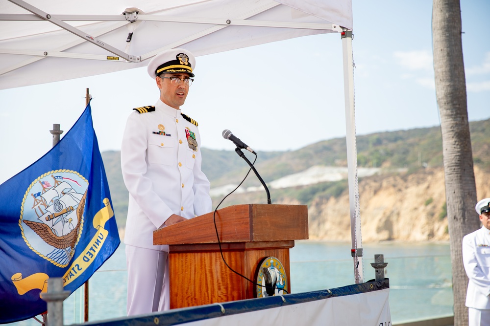 USS Asheville Holds a Change of Command