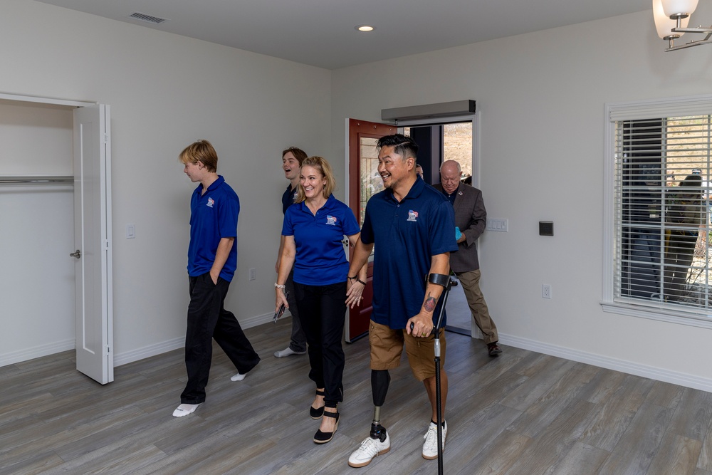 NMCSD Lead Prosthetist presented with custom, adaptive home