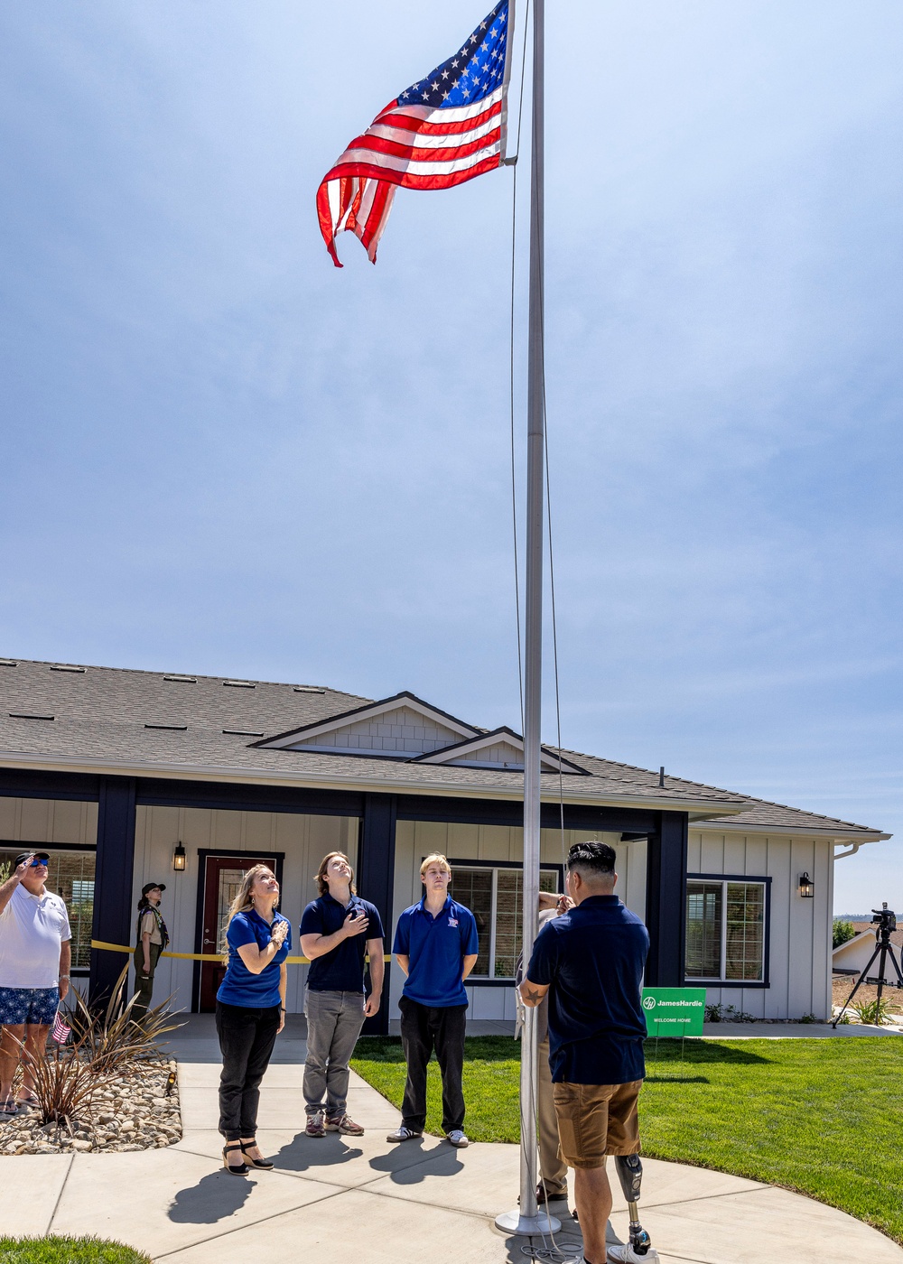 NMCSD Lead Prosthetist presented with custom, adaptive home