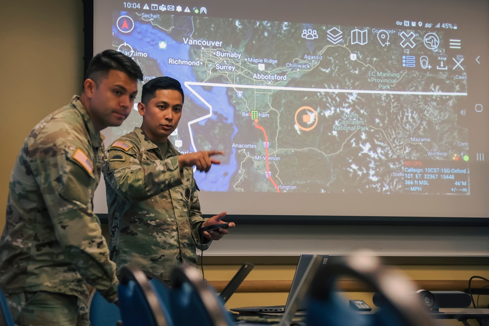 Applying the ATAK App: 10th HRF builds 'common operating picture' through joint training