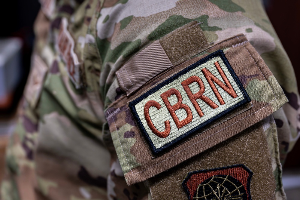 Airmen participate in CBRN training for deployment readiness