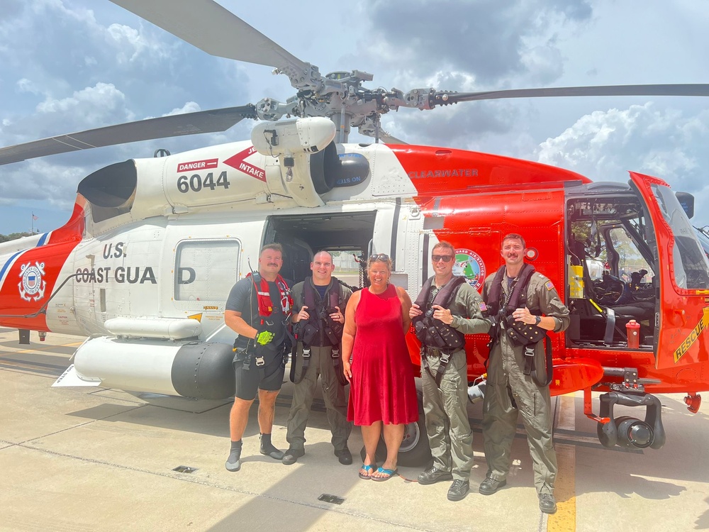 Coast Guard, partner agency rescue 2 boaters 18 miles off Pass-a-Grille Beach