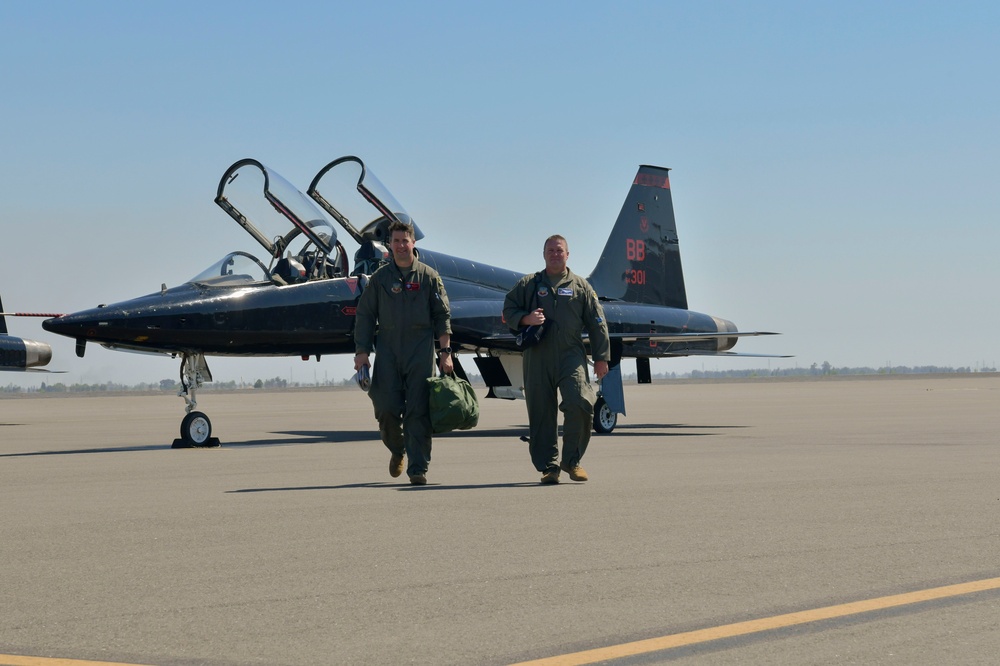 Sacramento River Cats T-38 Flyover