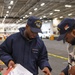 USS Ronald Reagan (CVN 76) Sailors conduct routine maintenance