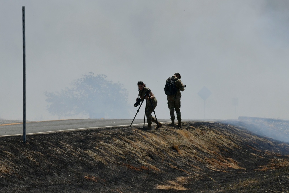 Beale AFB Prescribed Burn