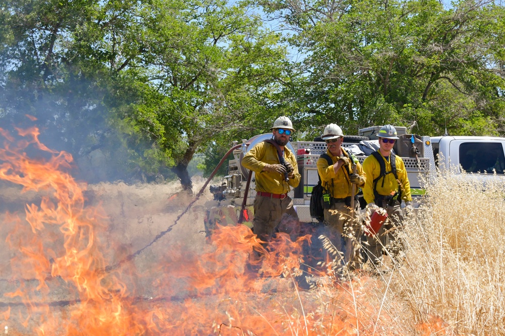 Beale AFB Prescribed Burn