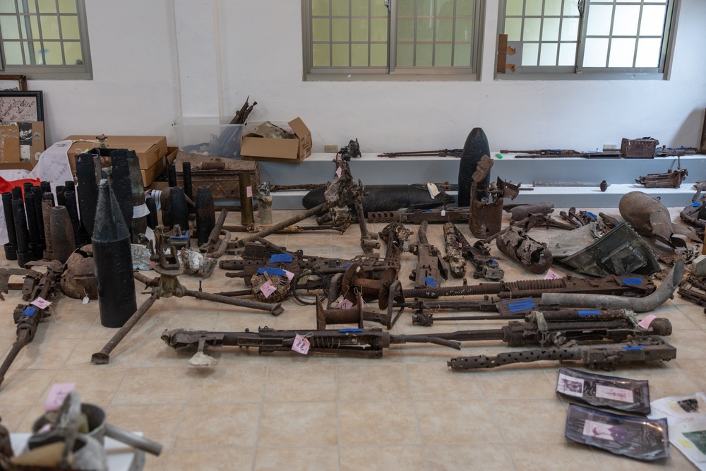 Koa Moana 24: Peleliu Civic Center Project Artifact Handling