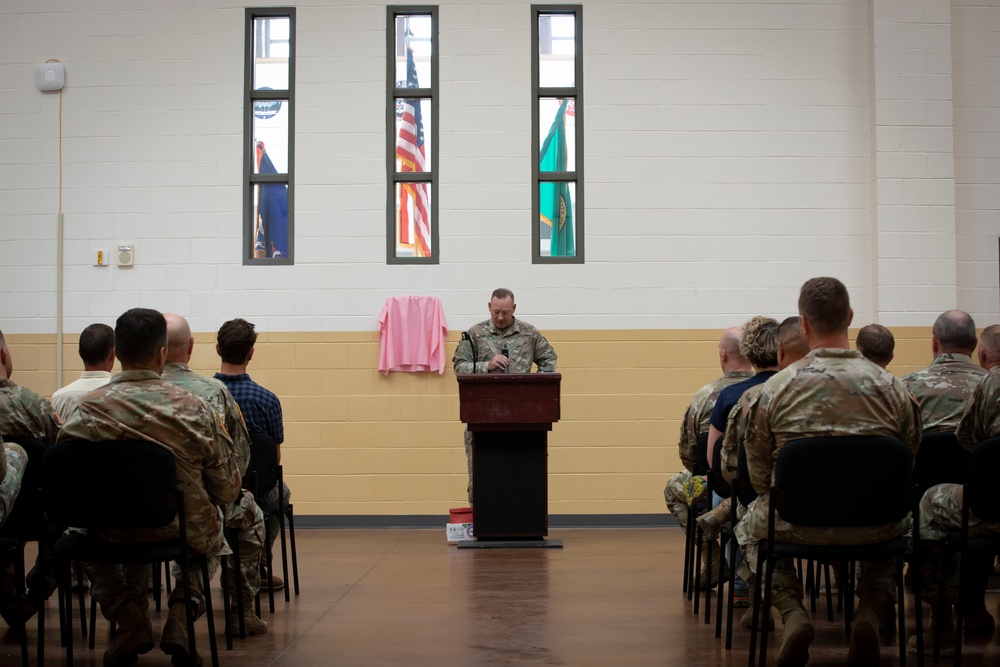 CSM Abby West Assembly Hall dedication