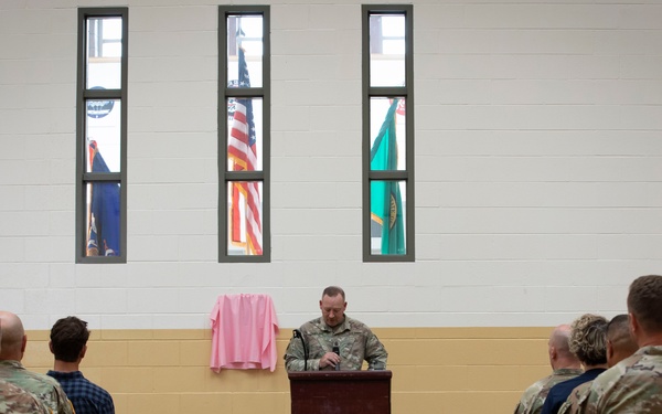 CSM Abby West Assembly Hall dedication