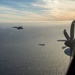 U.S. Marine F/A-18s and KC-130J participate in UNITAS LXV Flyover