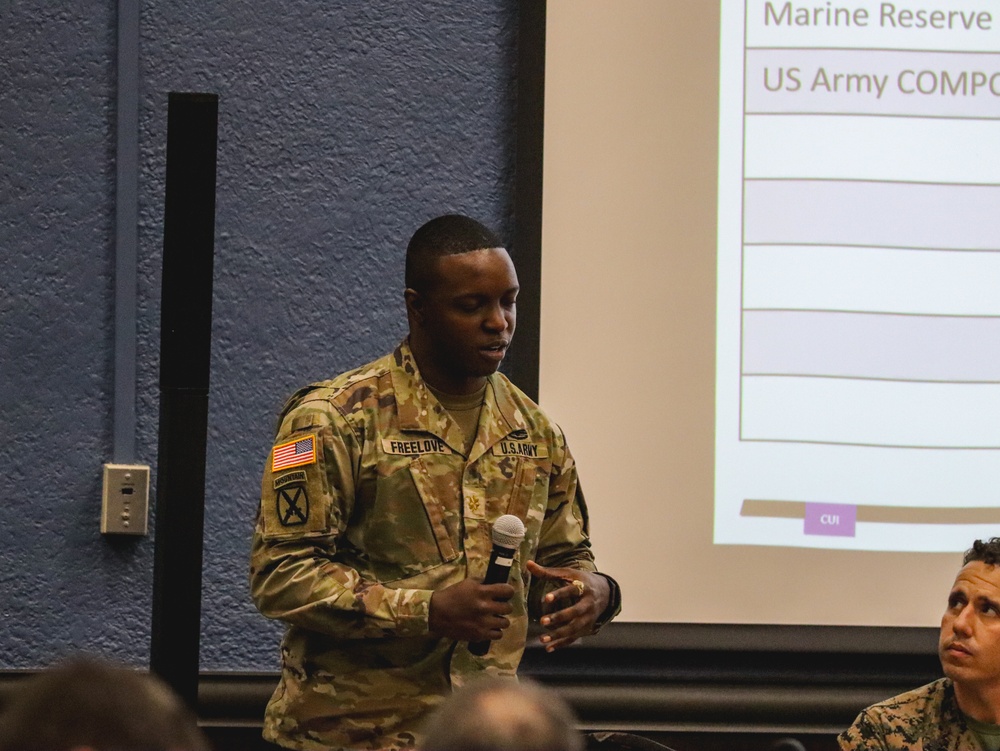 1st MSC Hosts the First of Its Kind Military and Veteran Healthcare Event