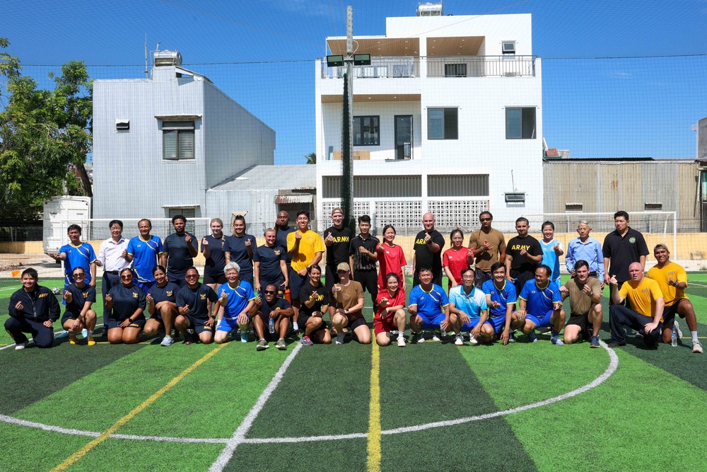 Pacific Partnership 2024-2 Holds a Sports Day at Dang Thuy Tram College
