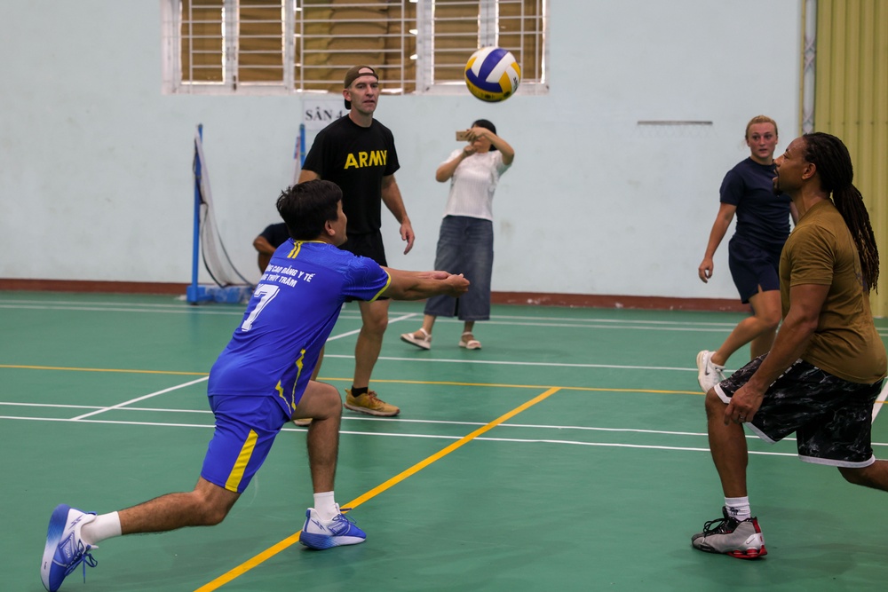 Pacific Partnership 2024-2 Holds a Sports Day at Dang Thuy Tram College