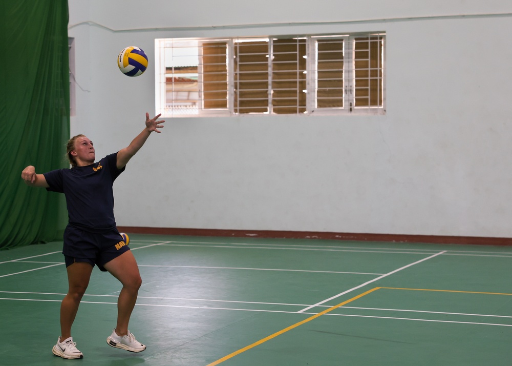Pacific Partnership 2024-2 Holds a Sports Day at Dang Thuy Tram College