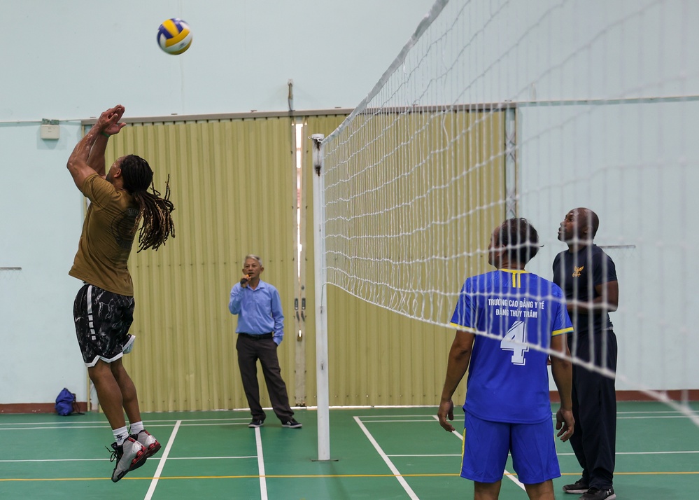 Pacific Partnership 2024-2 Holds a Sports Day at Dang Thuy Tram College