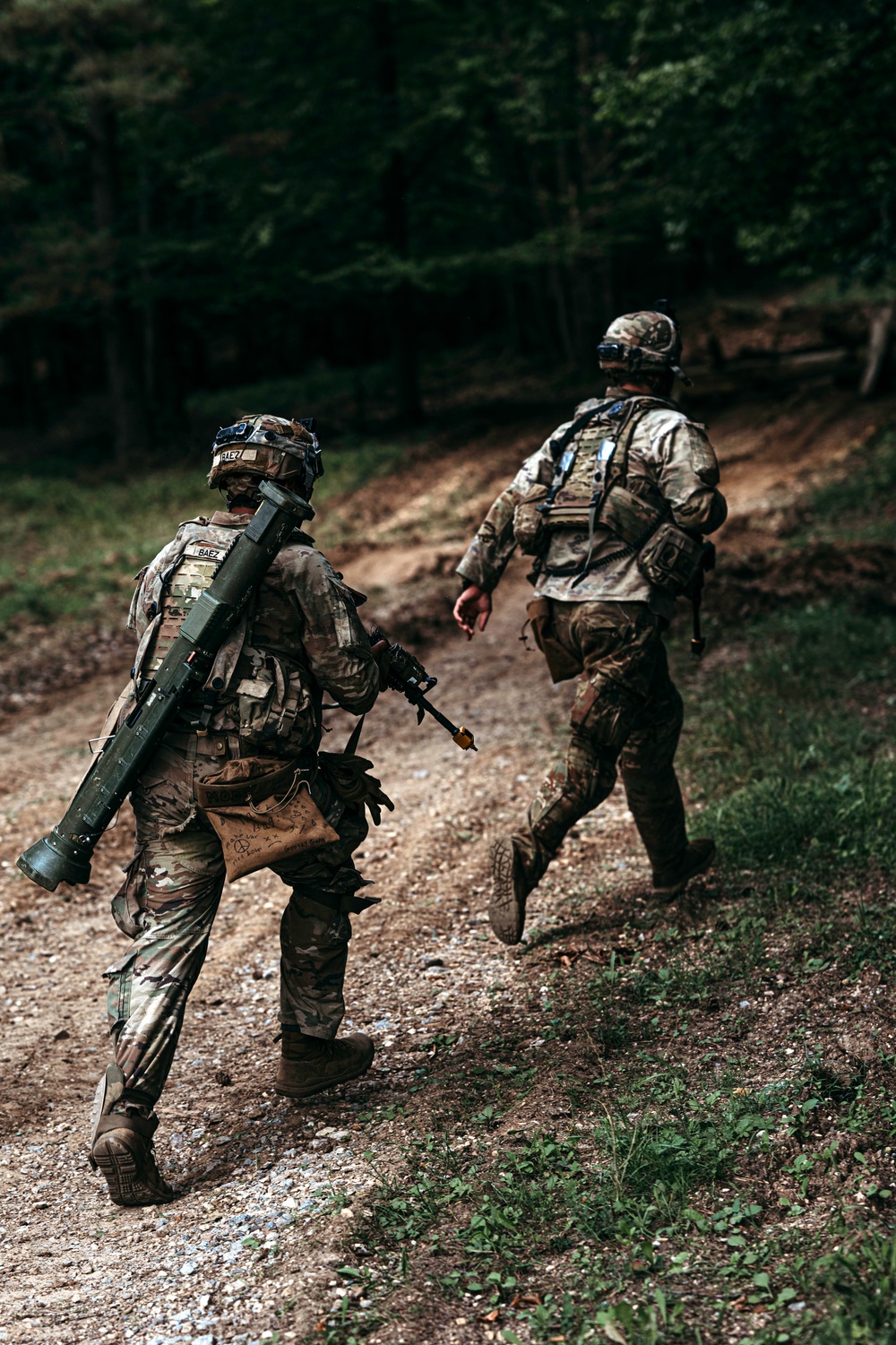 Soldiers Hold Their Ground During Saber Junction Exercise