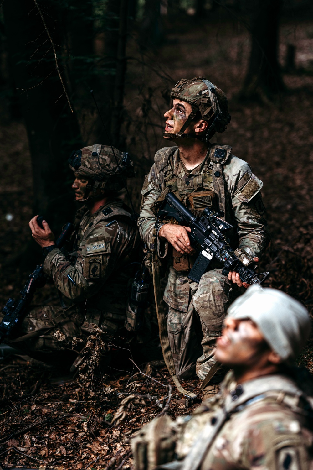 Soldiers Hold Their Ground During Saber Junction Exercise