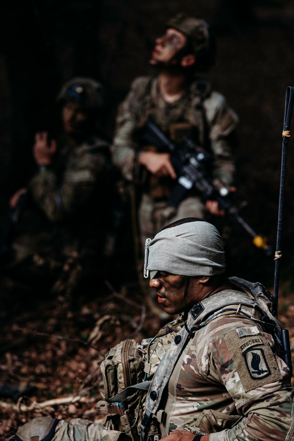 Soldiers Hold Their Ground During Saber Junction Exercise