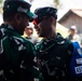 Members of the Indonesian National Armed Forces attend a ribbon cutting ceremony at the newly refurbished school in Palangan, Indonesia during Super Garuda Shield