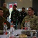 New Zealand Army Col. Paul Hayward, deputy commander of interoperability of the 25th Infantry Division, attends a lunch and observes an amphibious assault exercise during Super Garuda Shield 2024