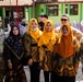 School teachers from Palangan, Indonesia, with U.S. Army Soldiers from the 523rd Engineering Support Company, during Super Garuda Shield, Sept. 5, 2024