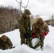 Chilean Marines teach cold-weather shelter building to U.S. Marines during UNITAS LXV