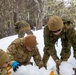 Chilean Marines teach cold-weather shelter building to U.S. Marines during UNITAS LXV