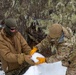 Chilean Marines teach cold-weather shelter building to U.S. Marines during UNITAS LXV