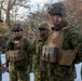 Chilean Marines teach cold-weather shelter building to U.S. Marines during UNITAS LXV