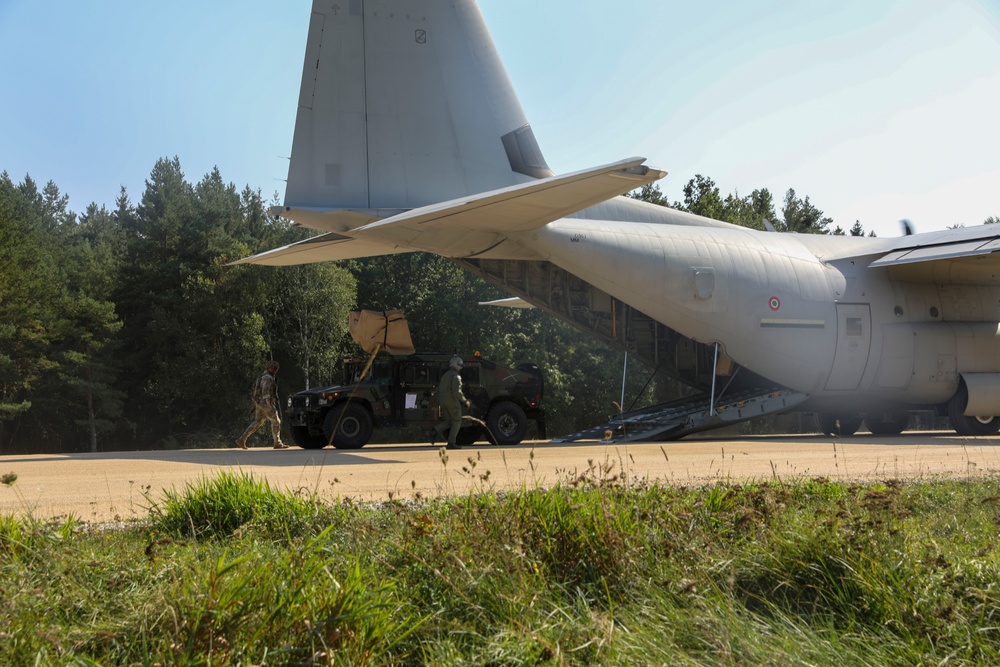 U.S. and Italian Air Forces Conduct Joint Exercise at Saber Junction