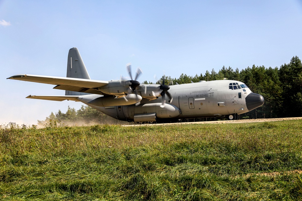 U.S. and Italian Air Forces Conduct Joint Exercise at Saber Junction