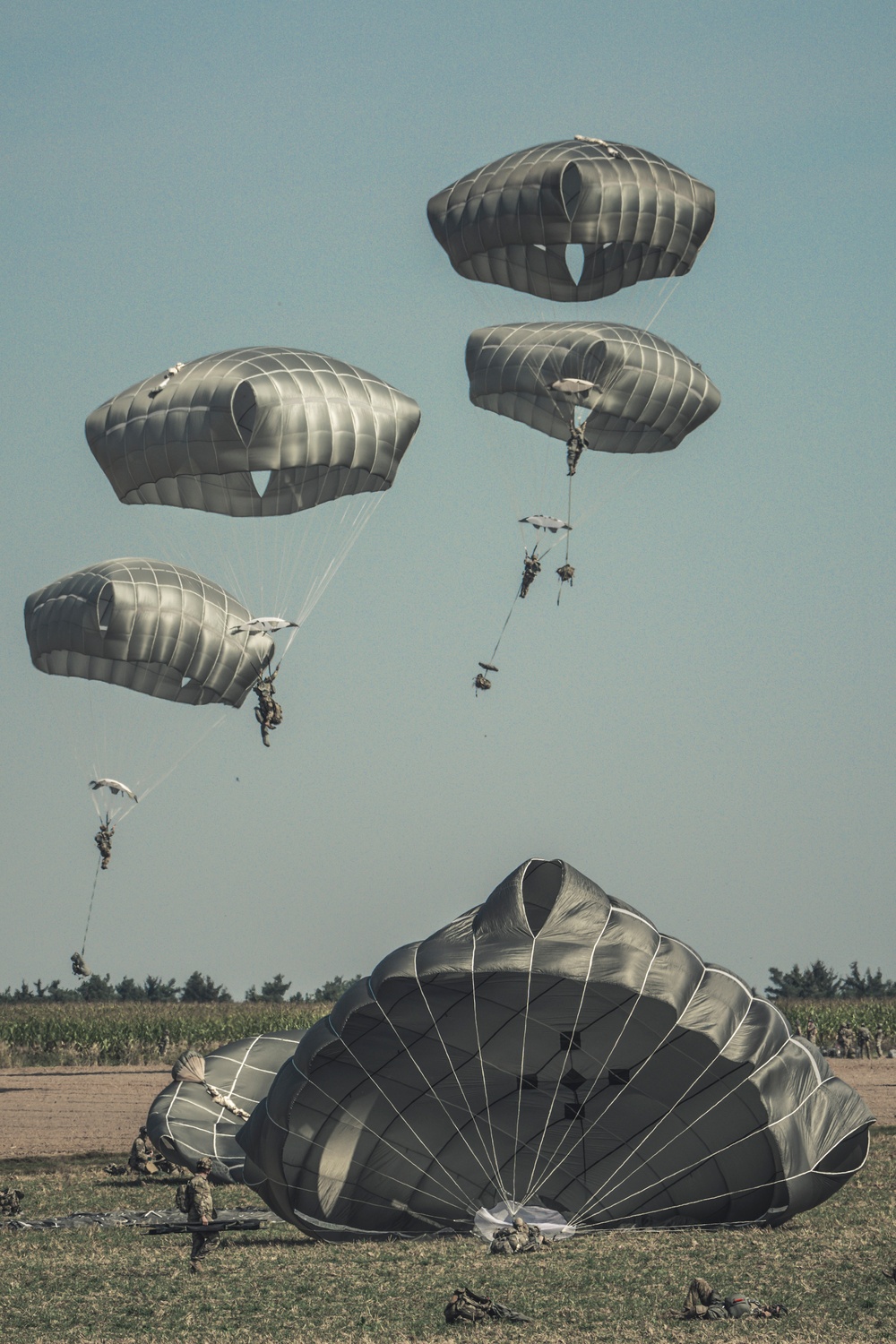 Mass Tactical Airborne Operation During Saber Junction 24