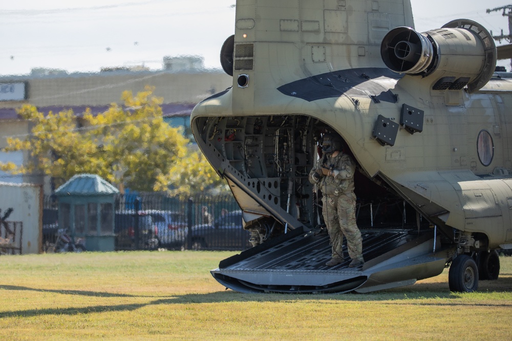 Army Reserve Best Squad Competition 2024 - Helocast Exercise