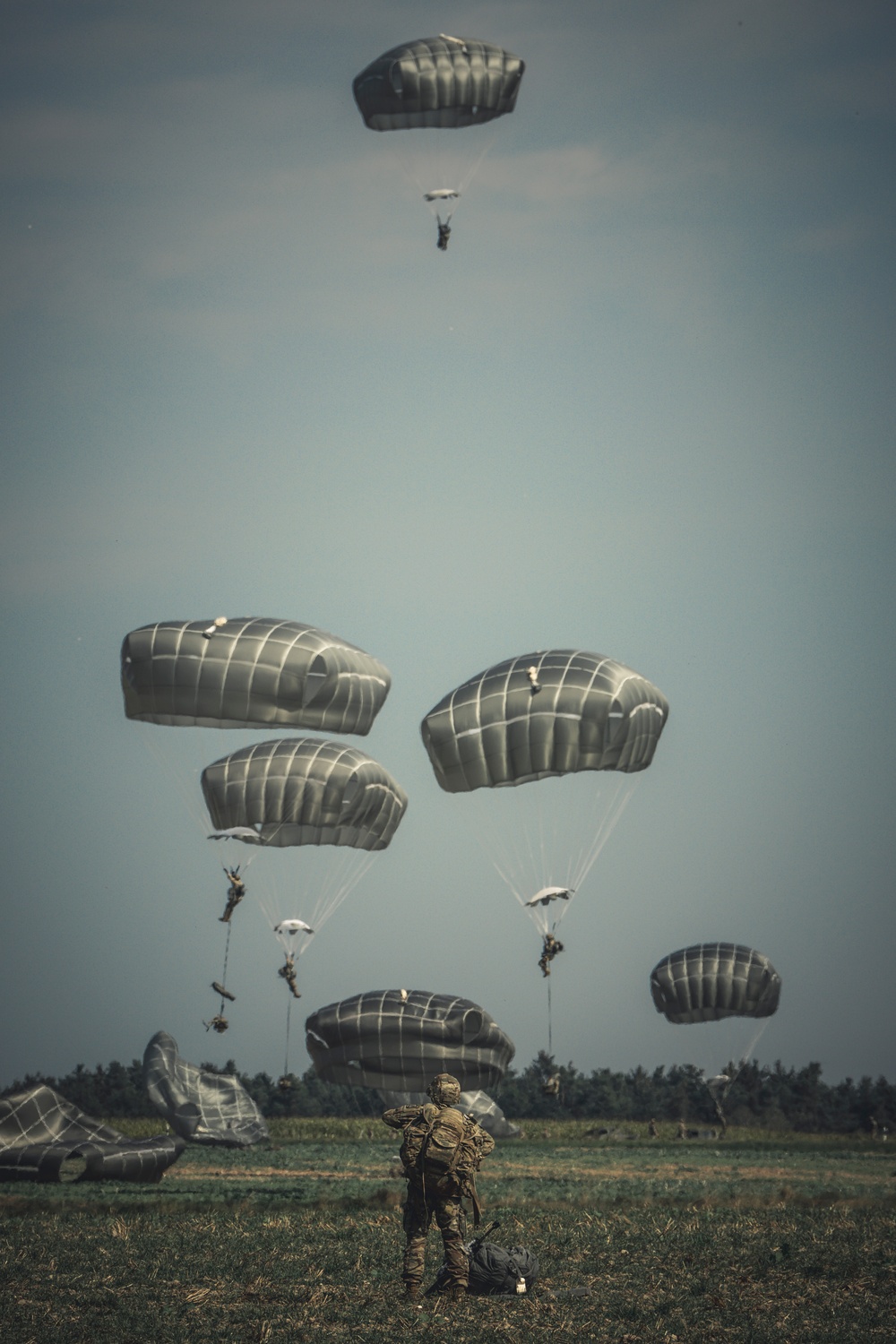 Mass Tactical Airborne Operation During Saber Junction 24