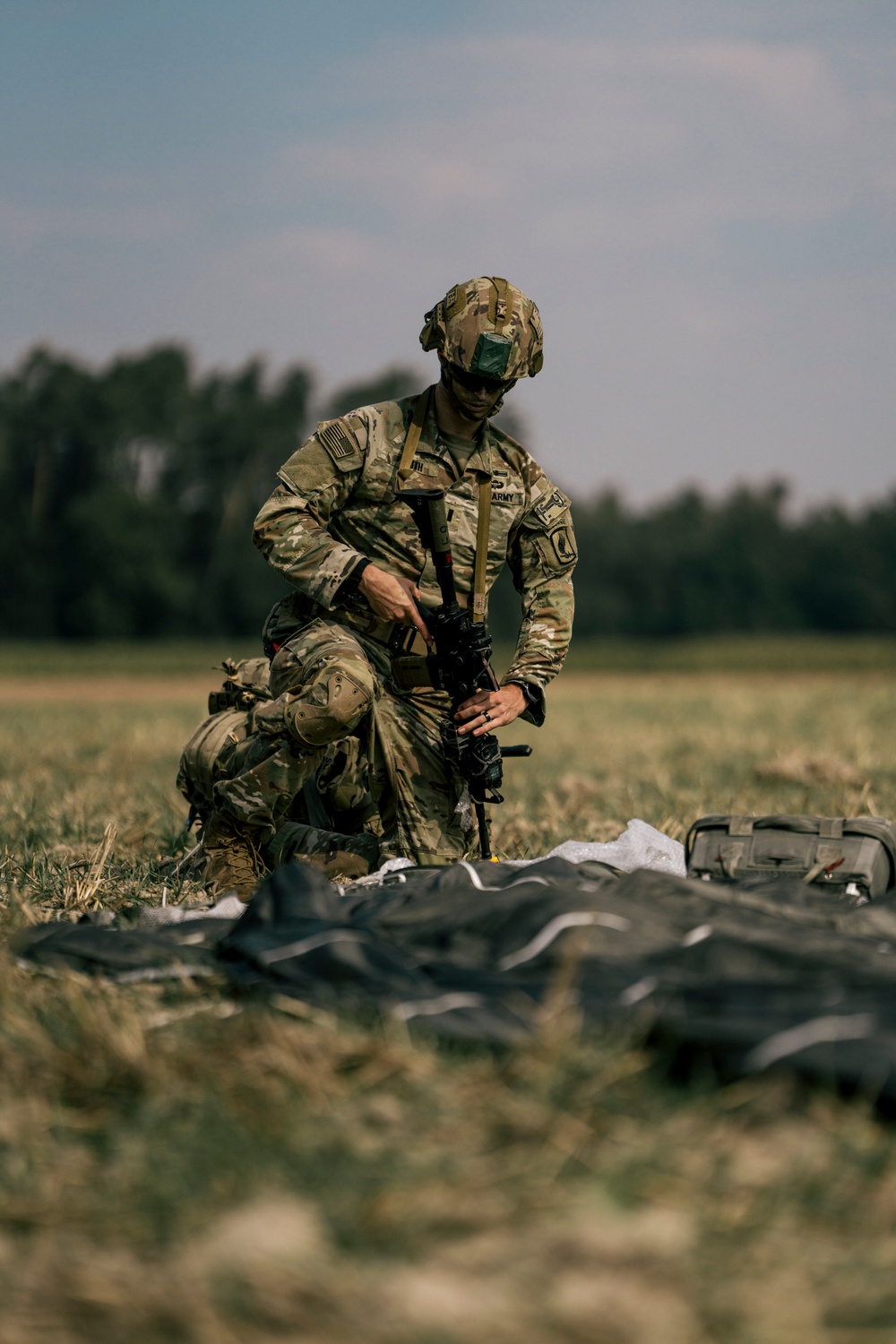 Mass Tactical Airborne Operation During Saber Junction 24