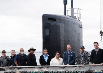 USS Hawaii Conducts First Nations Distinguished Guest Tour At HMAS Stirling