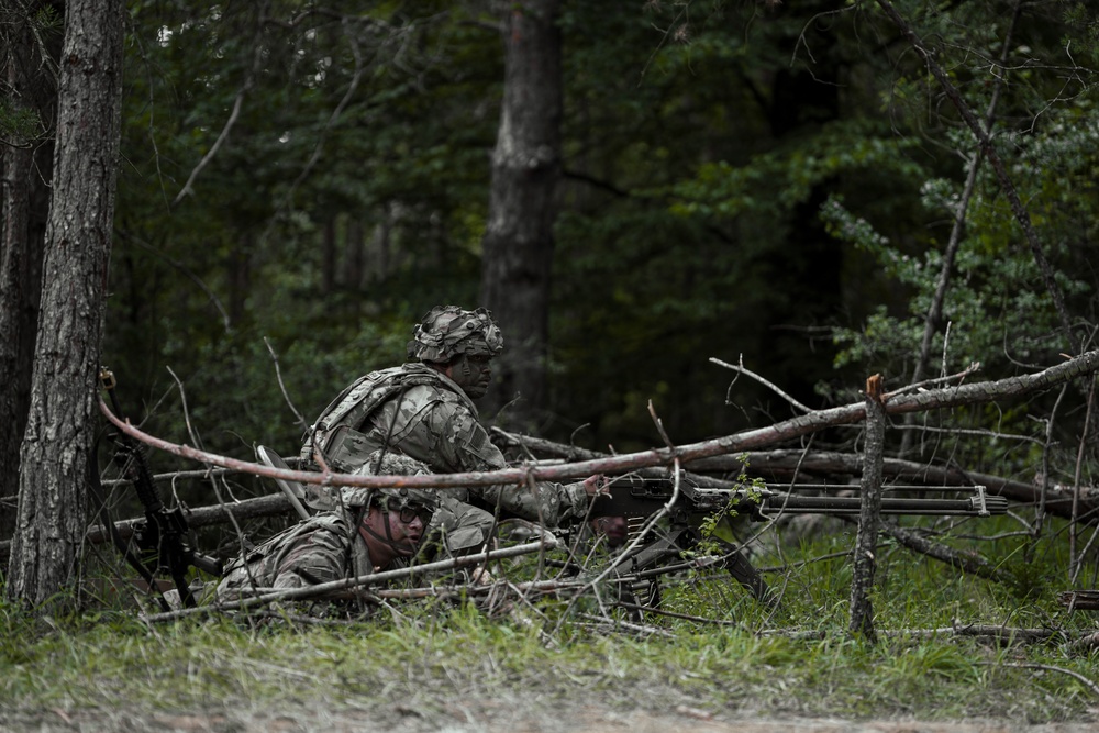 Sky Soldiers Hold Positions After Being Discovered by An Enemy Drone (Exercise Saber Junction 24)