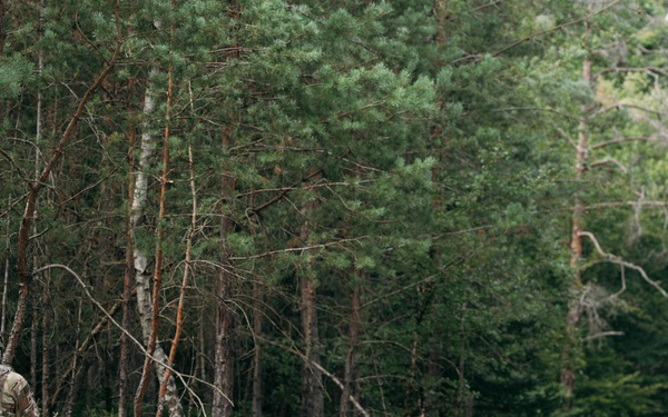 Sky Soldiers Hold Positions After Being Discovered by An Enemy Drone (Exercise Saber Junction 24)