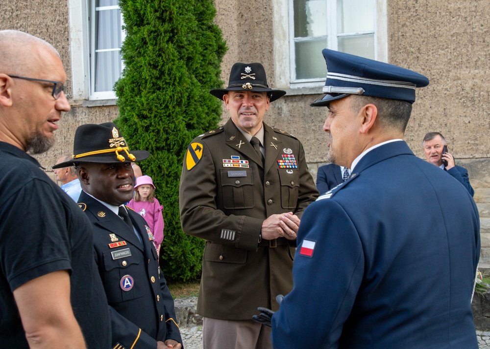 1st Cavalry Division Attends Polish Special Forces Memorial Event