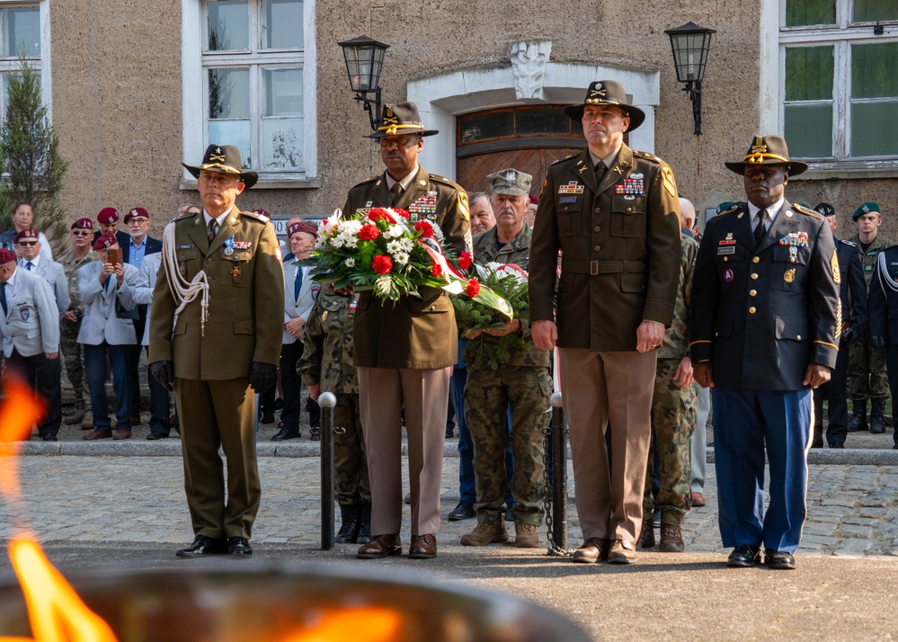 1st Cavalry Division Attends Polish Special Forces Memorial Event