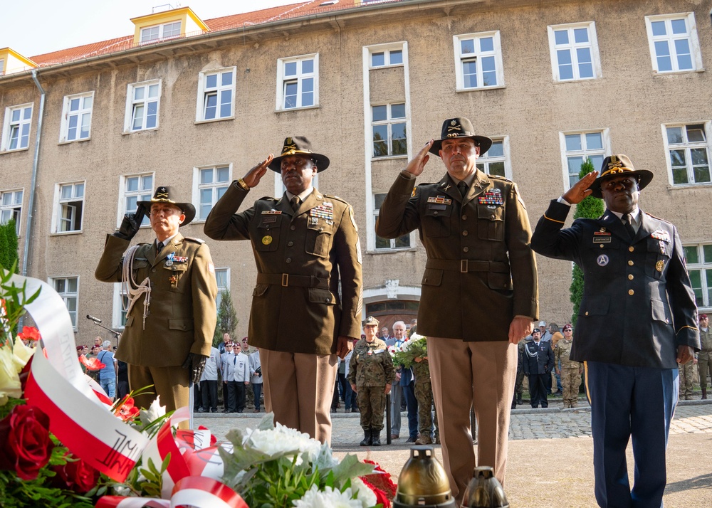 1st Cavalry Division Attends Polish Special Forces Memorial Event