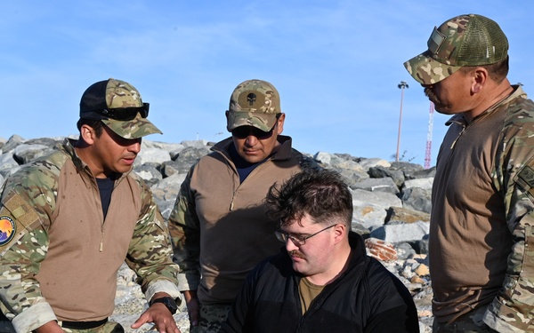 Unmanned Underwater Vehicle Land Operations