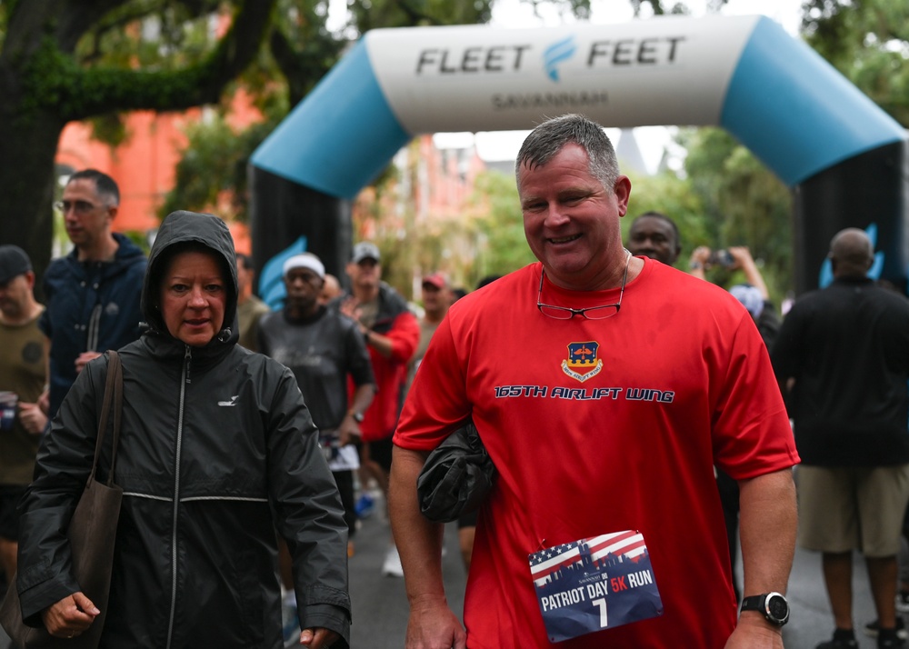 165th participates in Patriot Day 5K