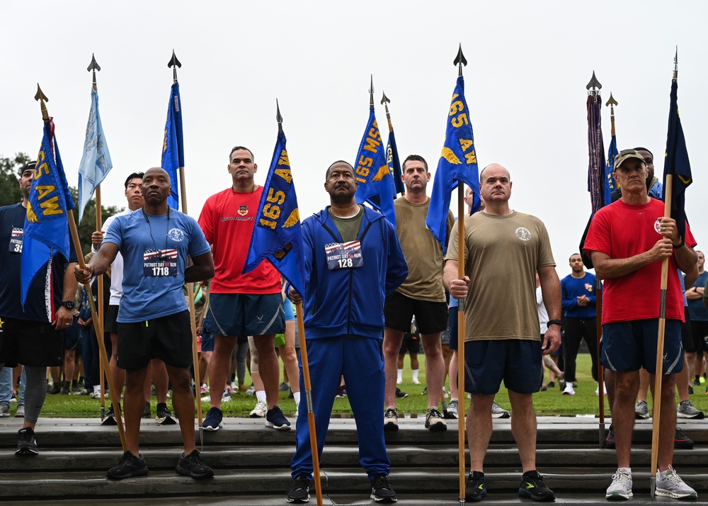 165th participates in Patriot Day 5K