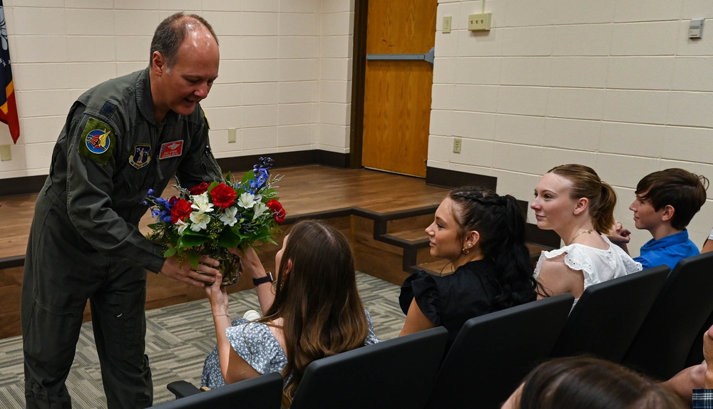 Lt. Col. Brad Anthony Retirement Ceremony