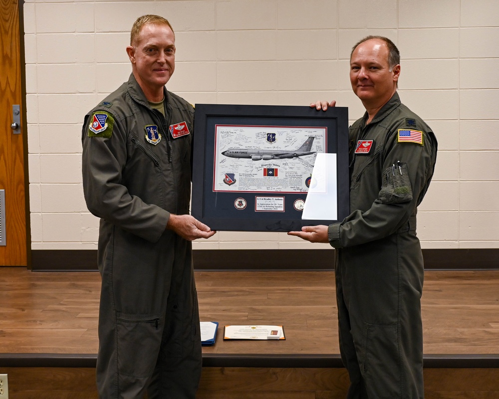 Lt. Col. Brad Anthony Retirement Ceremony