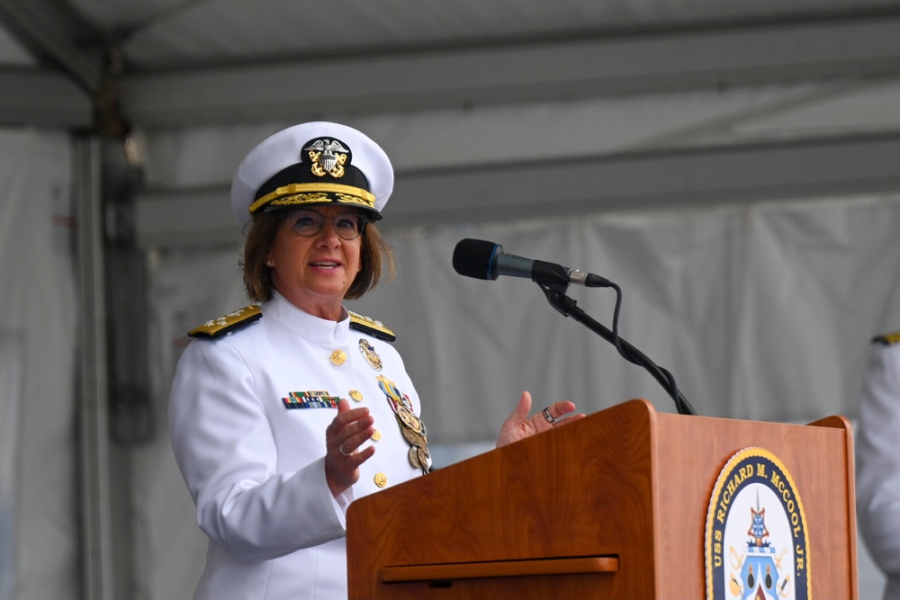 CNO Attends USS Richard M. McCool Jr. (LPD-29) Commissioning Ceremony