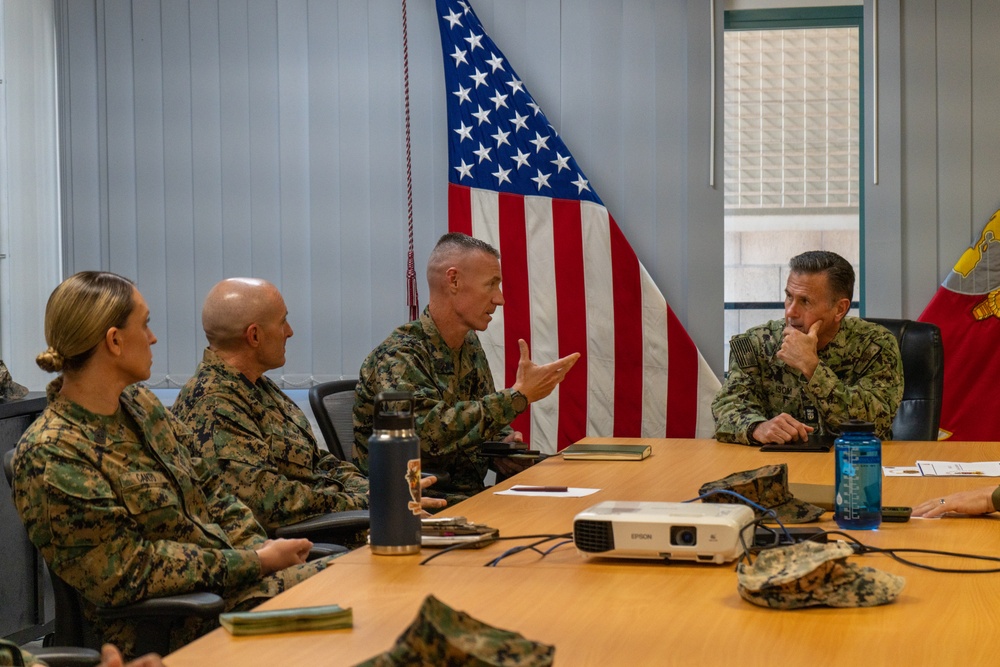 MRF-D 24.3: USINDOPACOM Fleet Master Chief David Isom visits Marines, Sailors in Darwin