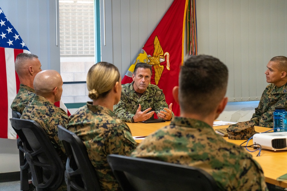 MRF-D 24.3: USINDOPACOM Fleet Master Chief David Isom visits Marines, Sailors in Darwin